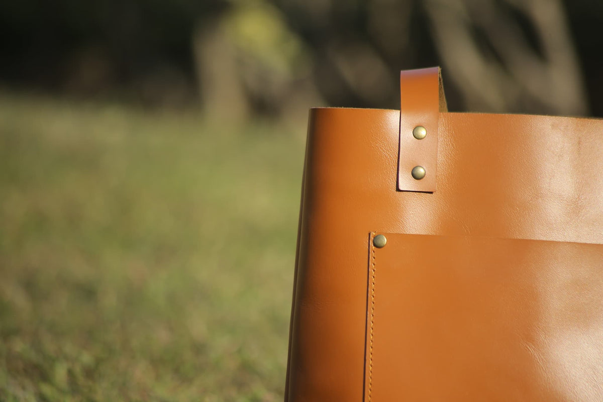 Leather handbag for women's, shopping bag