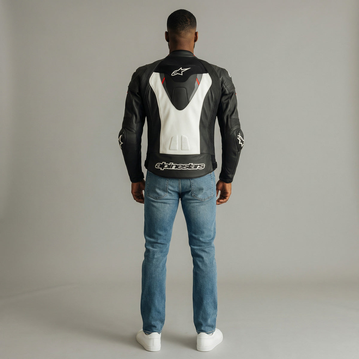 Alpinestars MotoGP biker racing Leather Jacket