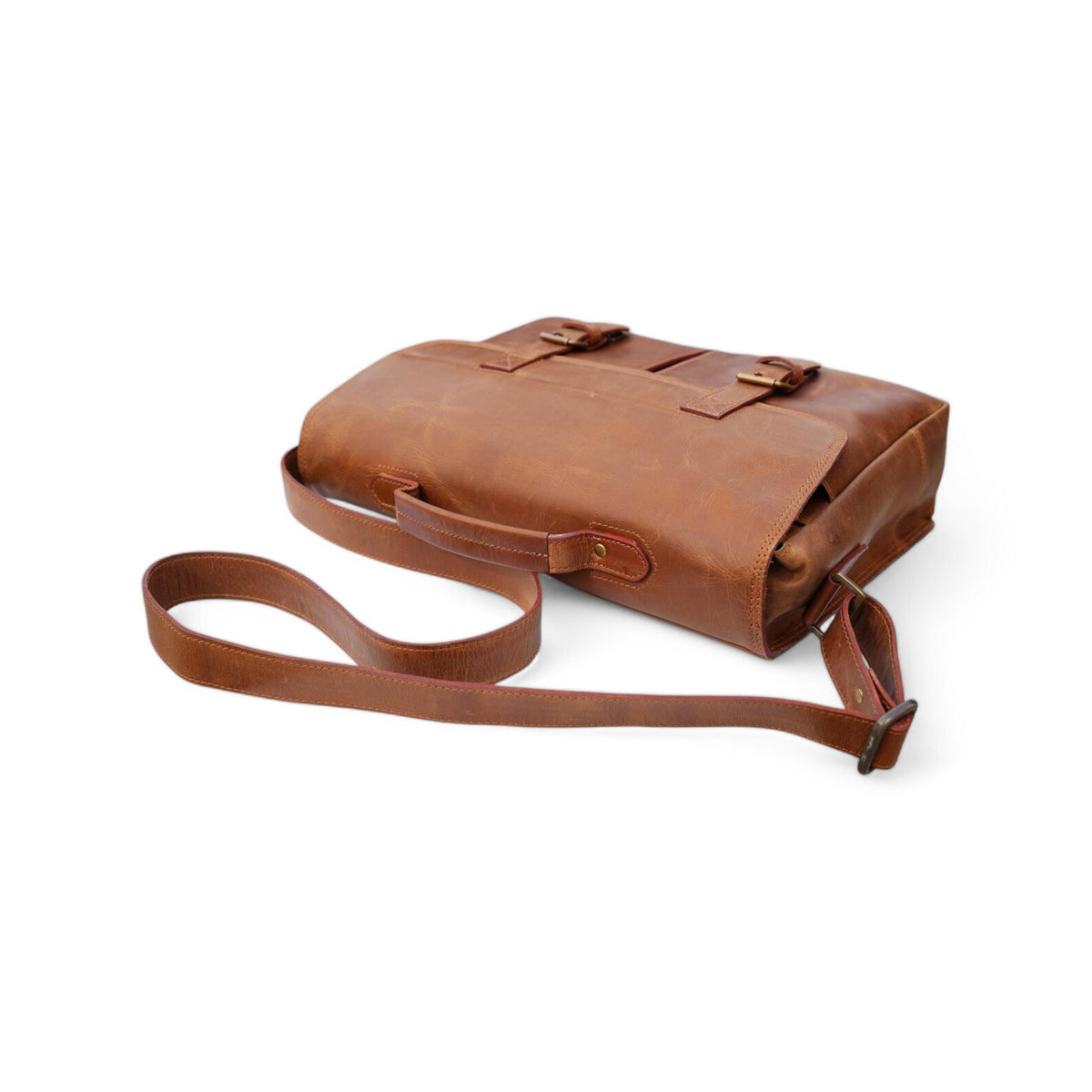 Leather Messenger Bag for Men
