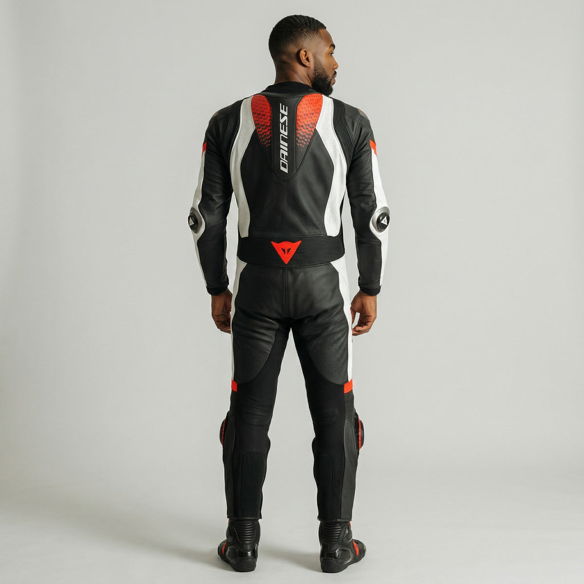 Dainese Motorbike Genuine Leather Racing Suit for Men